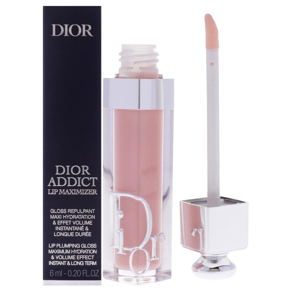 New Dior Addict Lip Maximizer Plumping Gloss 001 Pink in Box 6mL/0.2 fl.oz.